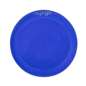 Myga Royal Blue Silicone Yoga Support Pad 15cm Non-Slip Grip Cushion Lightweight